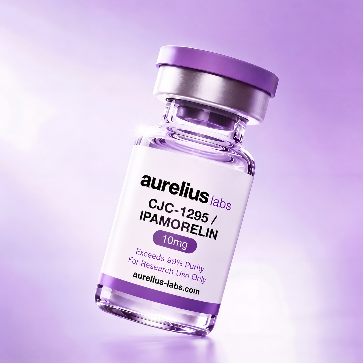 Aurelius Labs research vial of CJC-1295 / IPAMORELIN 10mg